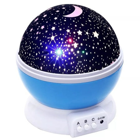 Colour Changing Star Master Rotating Projection Night Lamp | Galaxy Sky Projector with Music & Timer for Kids & Bedroom