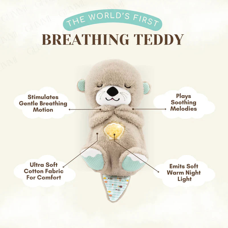 Breathing Teddy Bear with Soothing Music